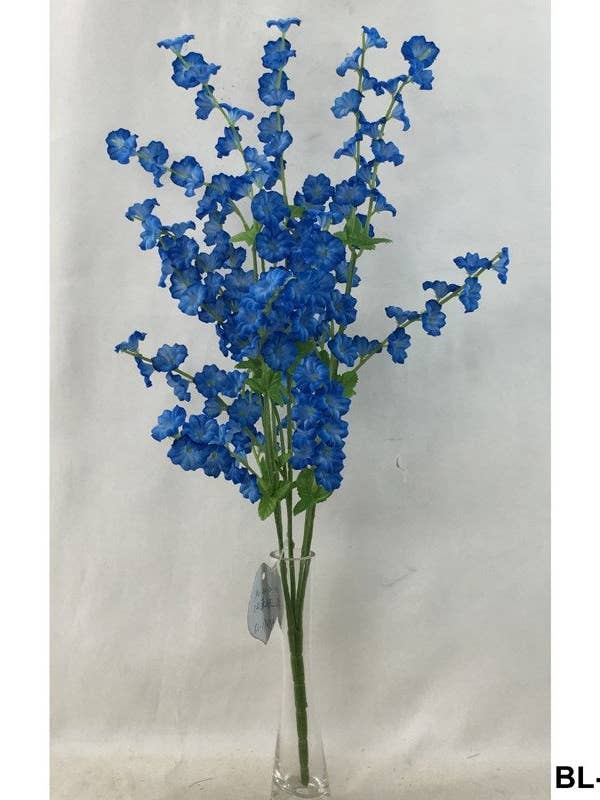 SMALL MORNING GLORY BUSH X5 BLUE - 41668 for wholesale by General Wholesale Inc