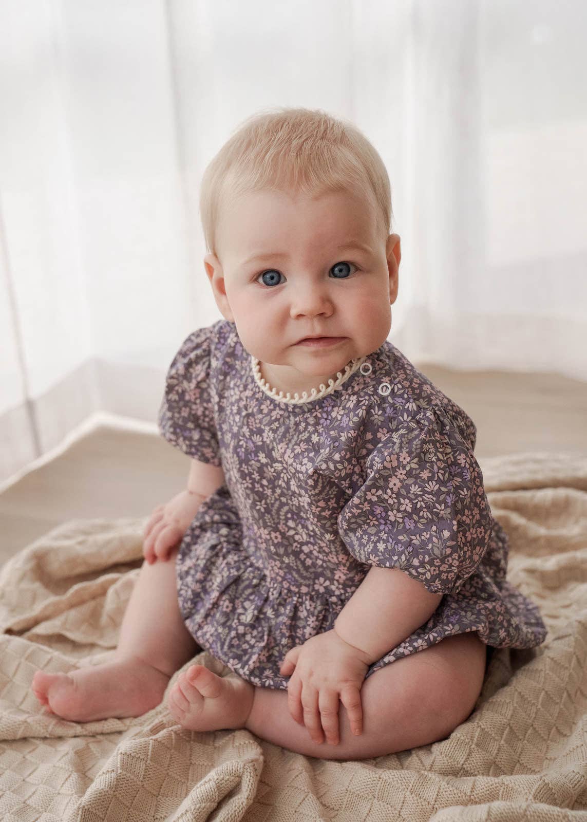 RAI & CO - Wholesale Jumpsuit - Baby - Eliza Floral Romper0