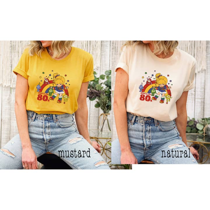 Custom T Story – wholesale T-shirt (graphic) – women's – Made In The 80's Shirt, Vintage 1980 Shirt, Retro 80's Shirt