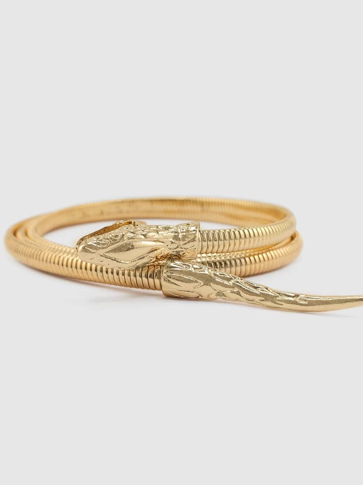 Cinturón de Cadena de Serpiente Dorado Miz Casa & Co para venta al por mayor de Izoa pty ltd