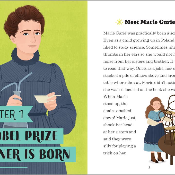 Sourcebooks - Wholesale Biography & Memoir - Story of Marie Curie1