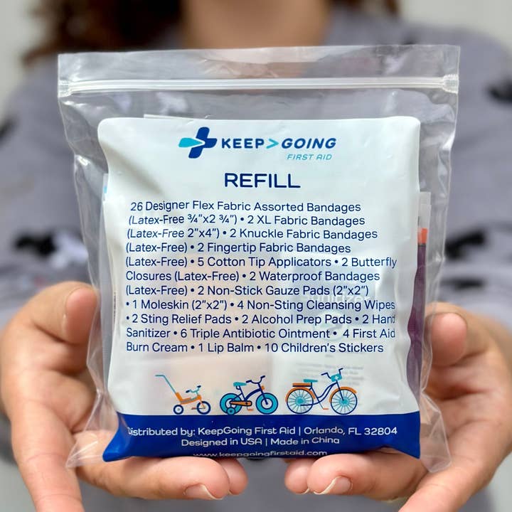 Family GoKit Refill (75 Pieces) for wholesale by KEEP>GOING First Aid