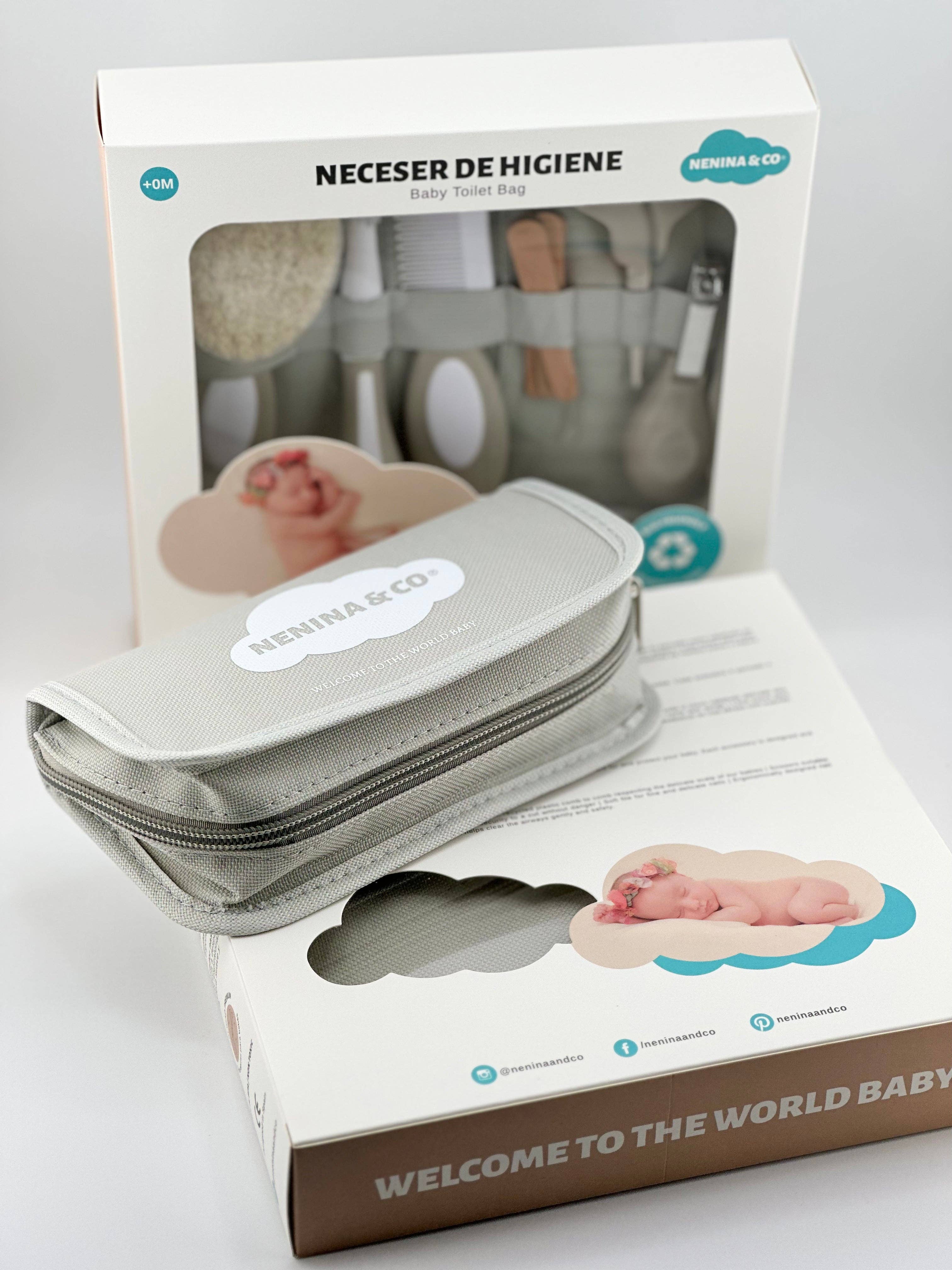 Nenina & Co – wholesale Necessär - Dam – Nenina & Co Hygienset för baby med toalettväska9