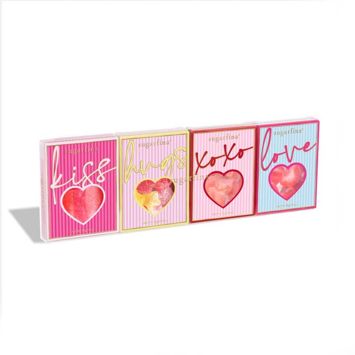 Valentine's Day 4 Piece Taster Pack for wholesale by Sugarfina Australia