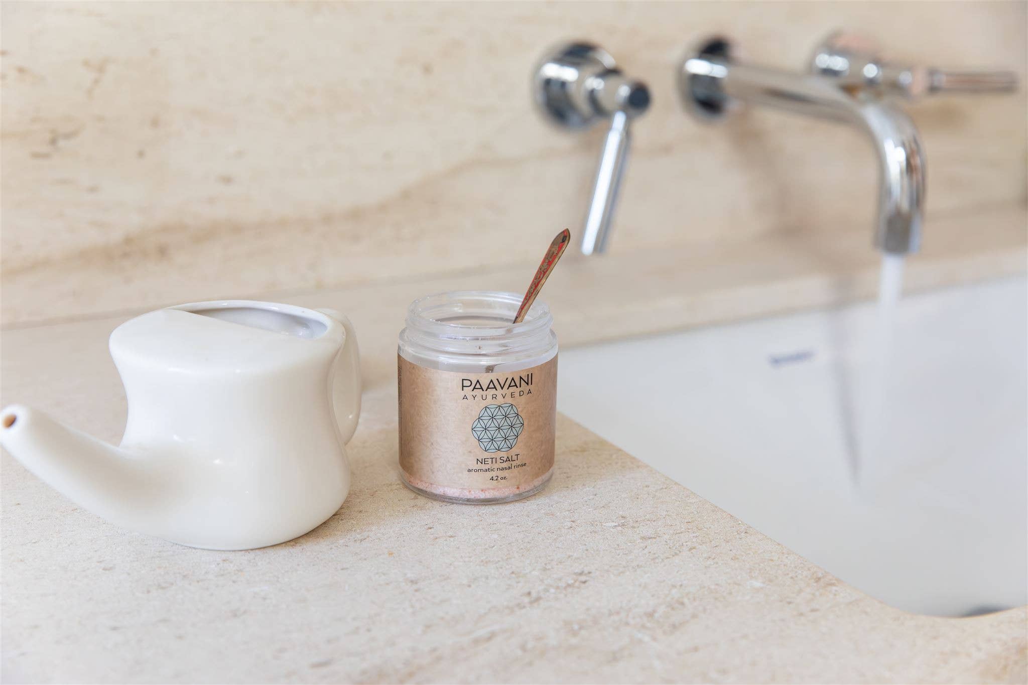 PAAVANI Ayurveda - Wholesale Nasal Care - Aromatic Neti Salt | Mineral Rinse for Nasal Care2