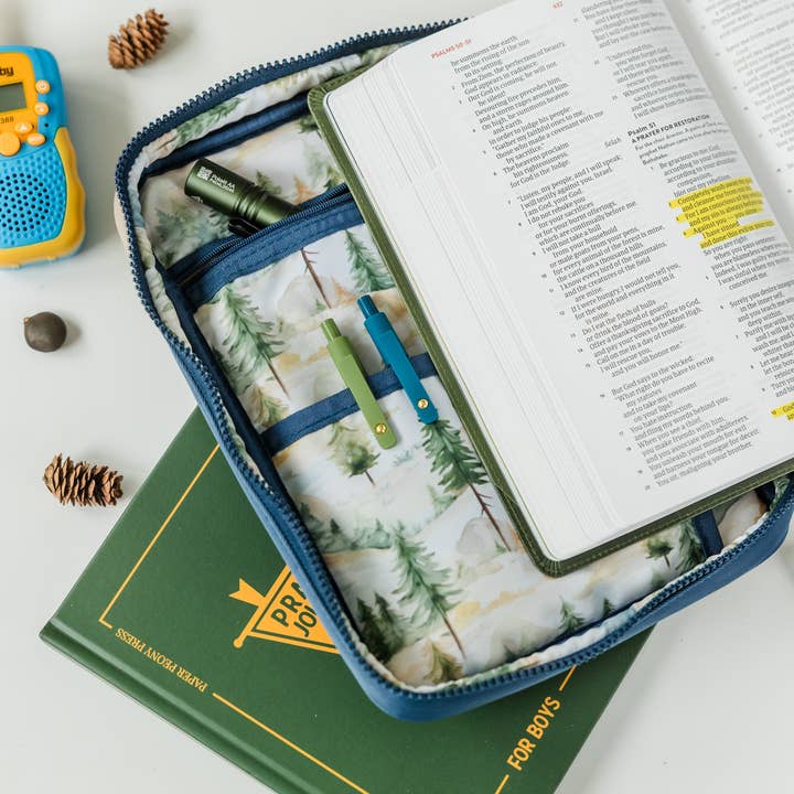 Ever, AJ - Wholesale Bible Cover - BOY Kid Bible Case Color-block, EXPLORER Bible Cover15