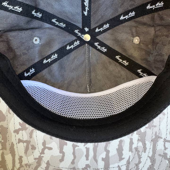 Honey Hole Outdoors - Wholesale Flat Brim Cap - Men's - Laidback Rope Hat - DBC Lite2