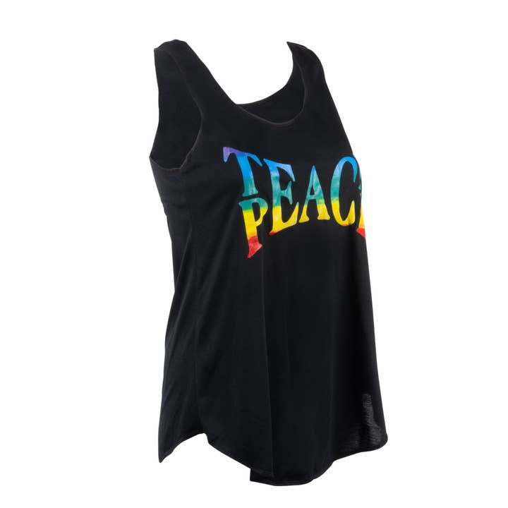 Benjamin International - Wholesale Tank Top - Women's - TEACH PEACE TANK TOP LARGE