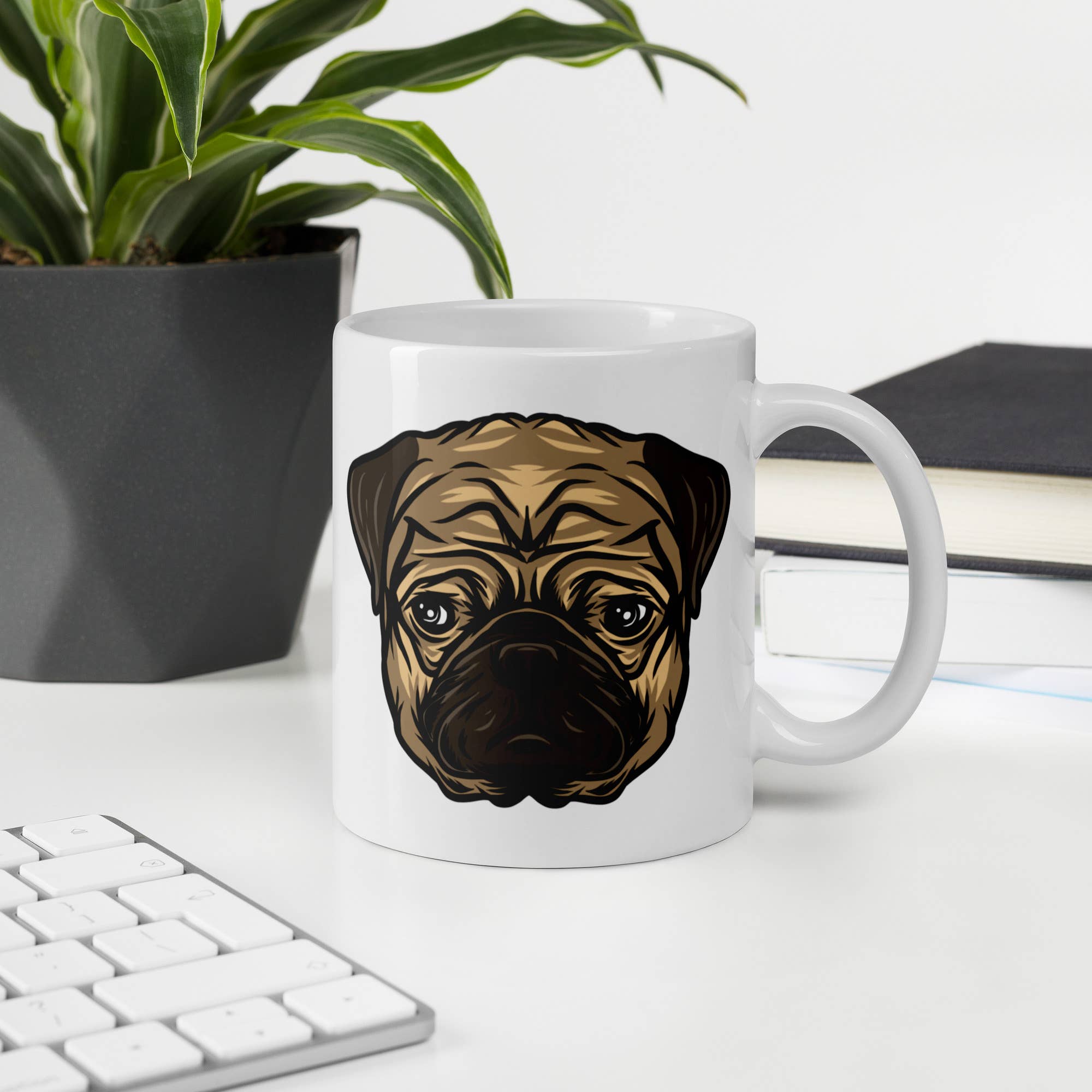Club No-Kill 2027 Coffee Mugs - Wholesale Coffee Mug - Vinny the Pug Coffee Mugs                                 15