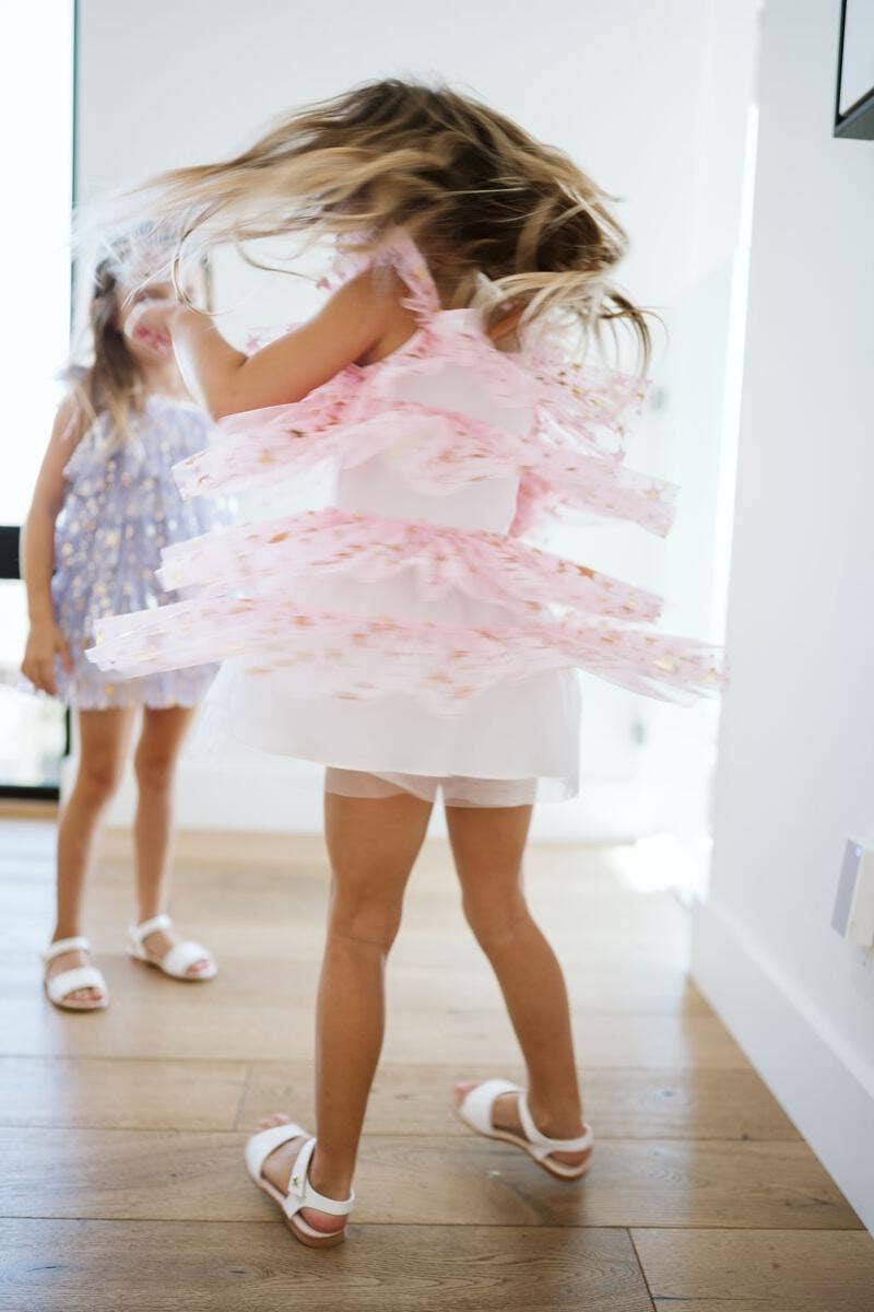 Petite Hailey - Vente Robe – enfant - Robe à volants superposés10