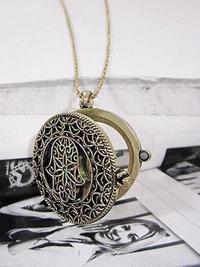 Hamsa Abalone 6 gånger förstoringsglas förstoringsglas för wholesale av TheTizana