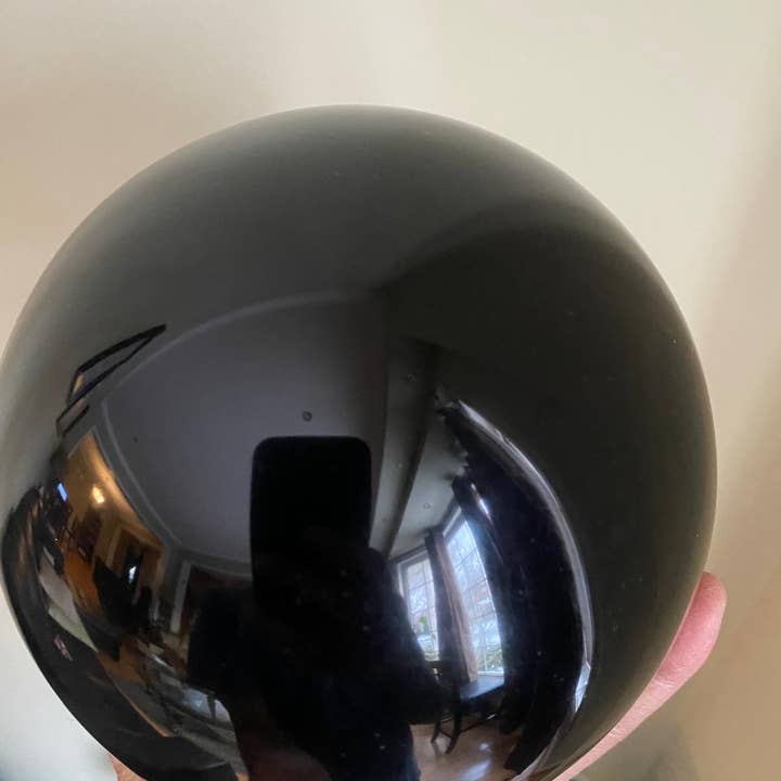 jiomind - Wholesale Spiritual Stone/Crystal - Large Black Obsidian Crystal Sphere (3.8 kgs size)1
