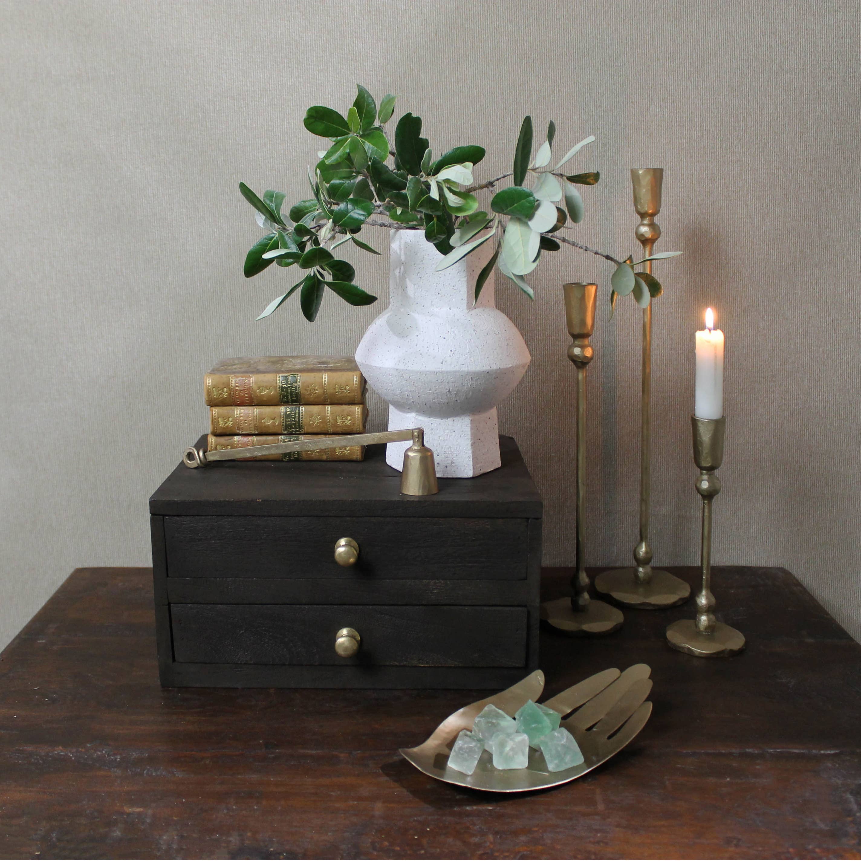 HomArt - Venta al por mayor Candelabros - Soporte Cónico Alta - Med, Latón1