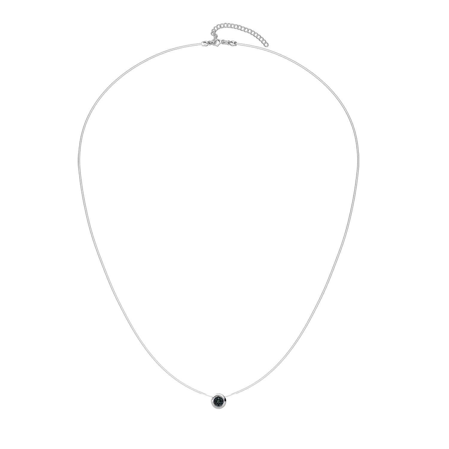 CARALI / MYC Paris - Wholesale Jewelry Set - 7 Invisible Moon Pendants - Silver and Multi10