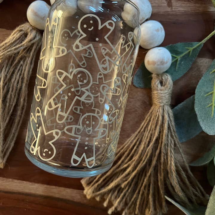 Gingerbread Cerveja Can Copo, Natal, Inverno, Férias por atacado de Boho Sips