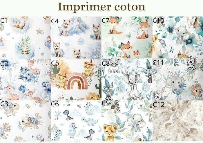 Les Doudous D'Emi - Wholesale Bib - Baby - 100% customizable bibs6