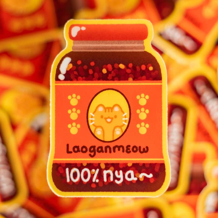 Lao Gan Meow Sticker for wholesale by ItsKleine