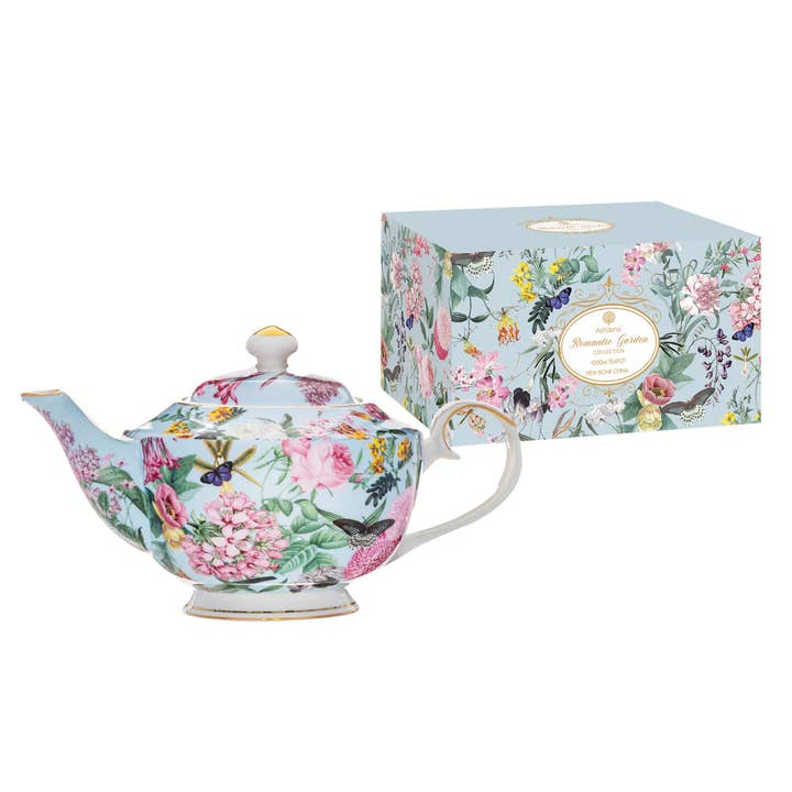 Romantic Garden Teapot for wholesale by Adore Tea