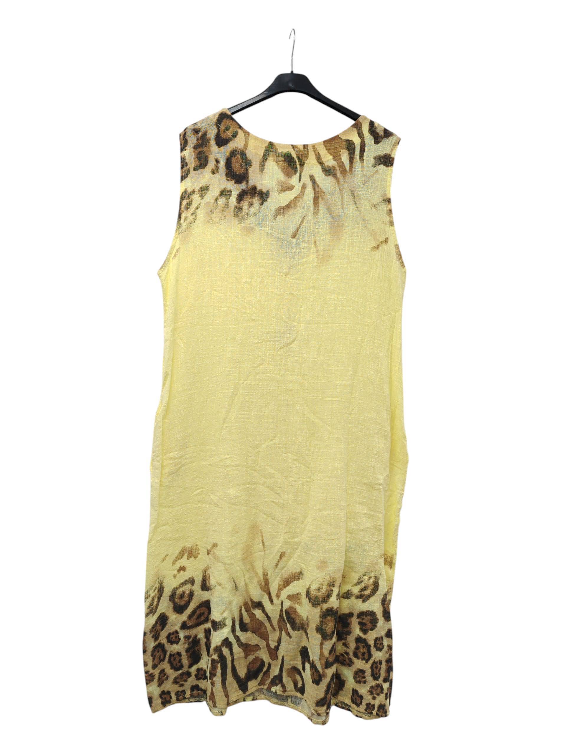 Superbia – wholesale Dress – Women's – Italian One Size Premium Cotton Dress Buttons Leopard Print13