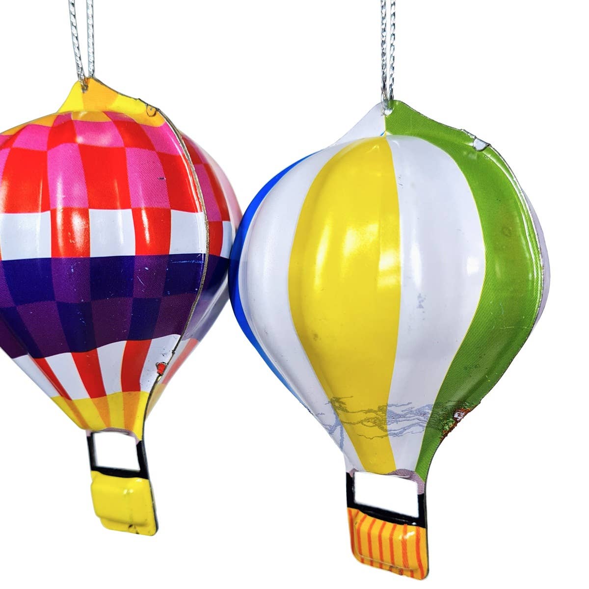 die Blechfabrik e.K. - Venta al por mayor Globo - Colgante decorativo vintage de globo aerostático, estilo shabby chic moderno3