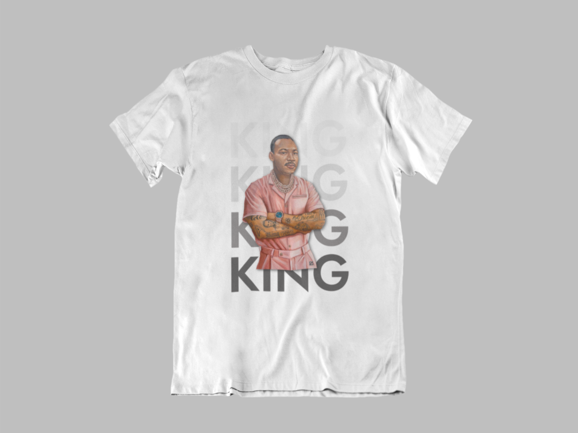 LX Artworks - Wholesale T-Shirt (Graphic) - Unisex - Limited Edition "KING" Back 2 School T-Shirt0