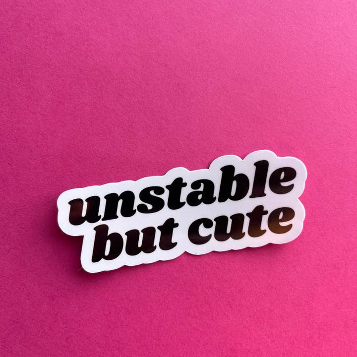 Autocolante Instável Mas Bonito por atacado de Troublesome Heart