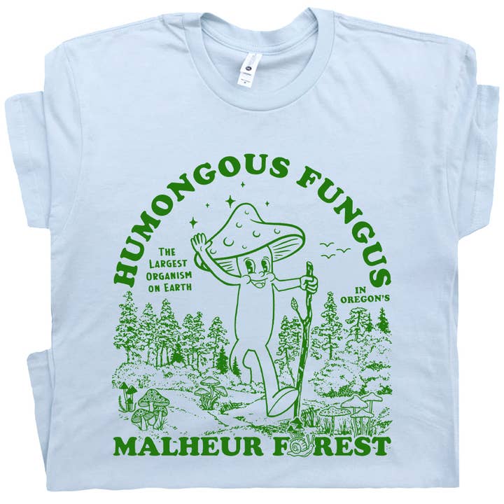 Humongous Fungus Mushroom Shirt Funny Cool Retro T Shirt for wholesale by Shirtmandude Co