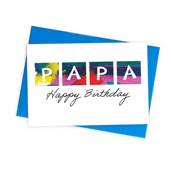 Carte d'anniversaire pour papa - Destinataire difficile à trouver pour la vente par size3art