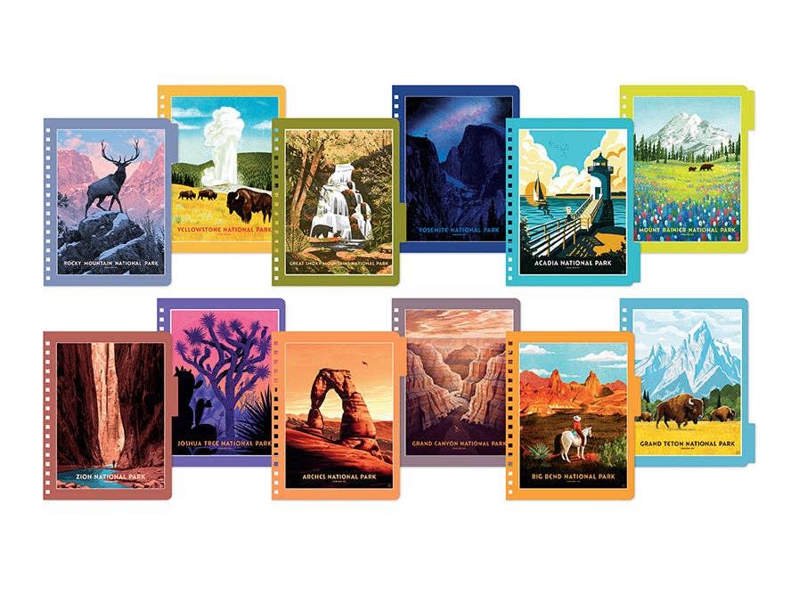 Insight Editions - #1 Pop Culture Publisher - Wholesale Planner - The Art of the National Parks Undated Planner1