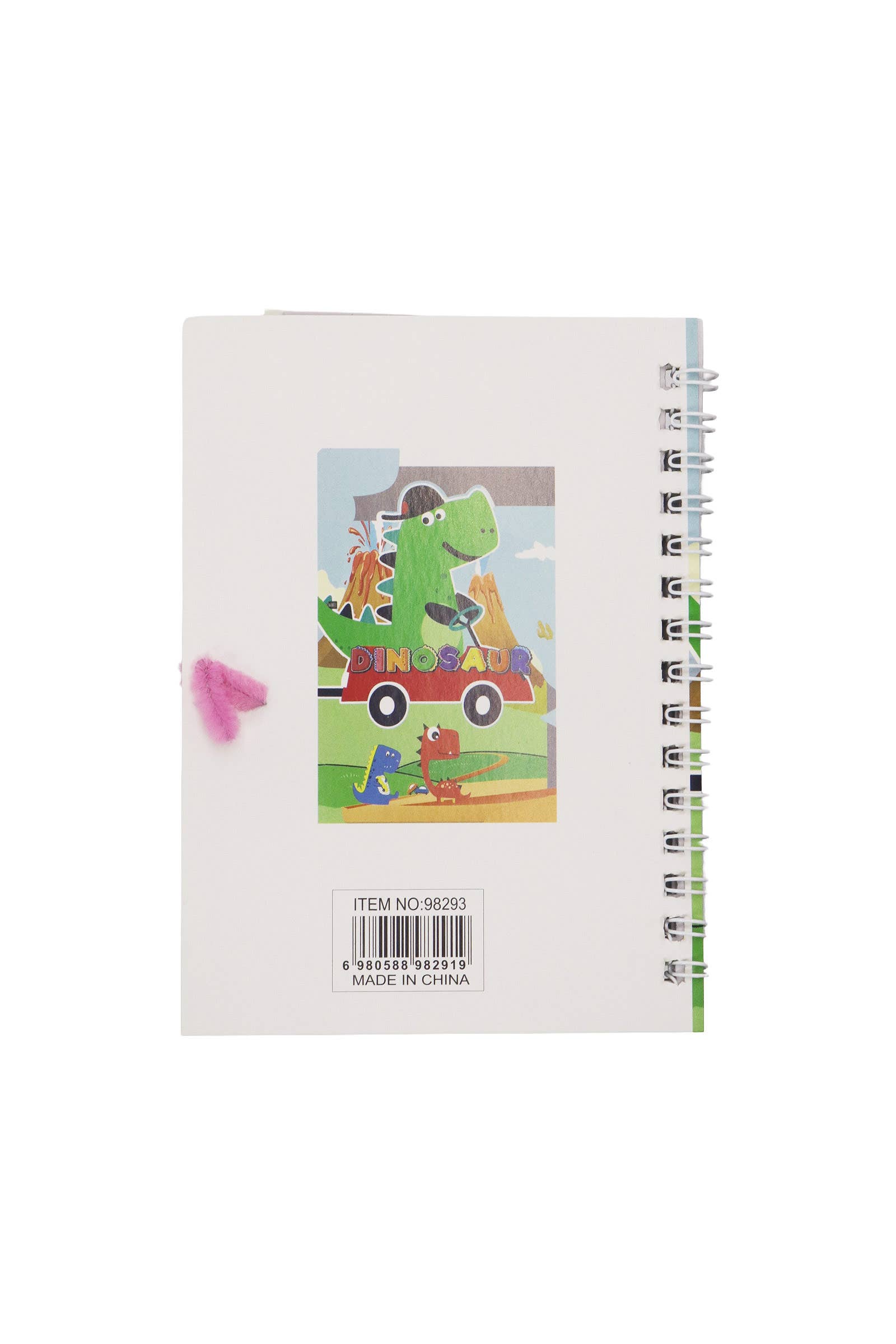 ASSORTED Dinosaur A6 Spiral Bound Notebook With Pen for wholesale on Faire6