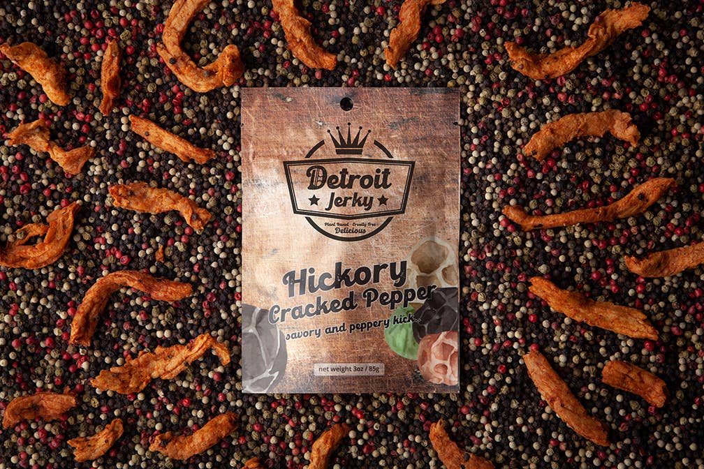 Detroit Jerky LLC - Wholesale Jerky - Detroit Jerky - Hickory Cracked Pepper2