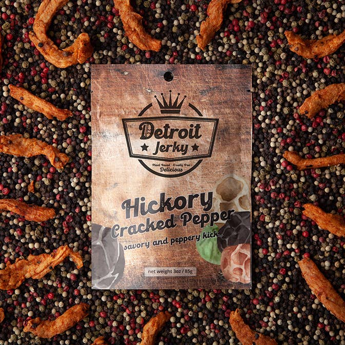 Detroit Jerky LLC - Wholesale Jerky - Detroit Jerky - Hickory Cracked Pepper2