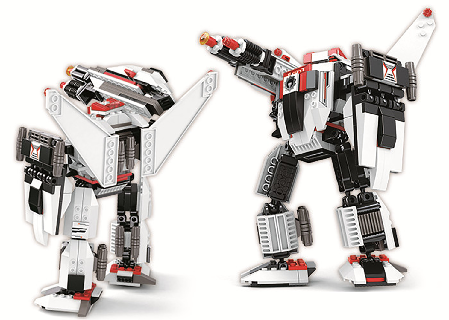 Texas Toy Distribution - Wholesale Building Set - Kids - Space 3-in-1 Fighter: Caston, General of Ruin (313 Pcs)4