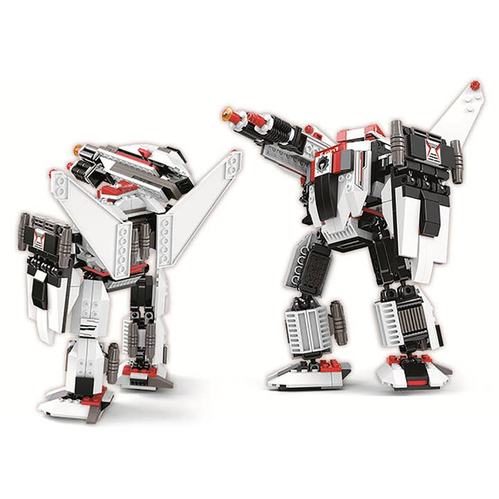 Texas Toy Distribution - Wholesale Building Set - Kids - Space 3-in-1 Fighter: Caston, General of Ruin (313 Pcs)4