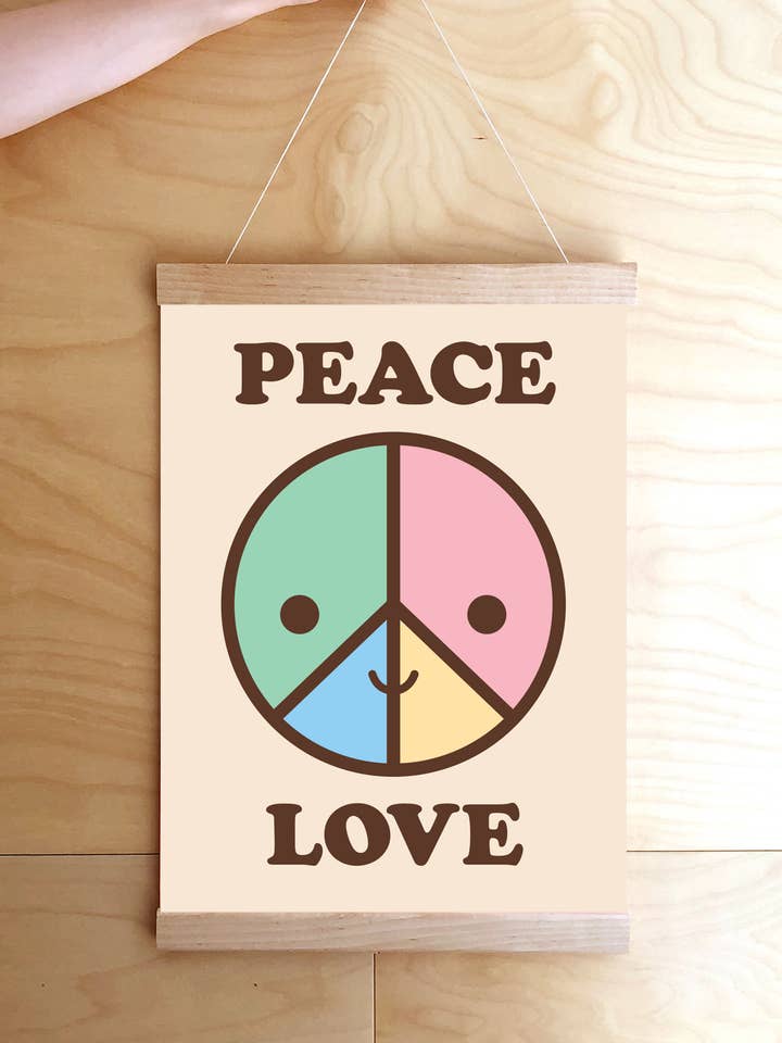 A3 Print Fred, Kærlighed for engroshandel hos Dicky Bird