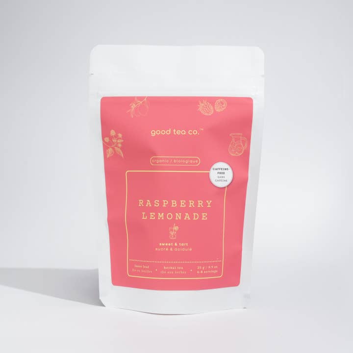 Raspberry Lemonade (Organic) - Loose Leaf Herbal Tea for wholesale by Good Tea Co.