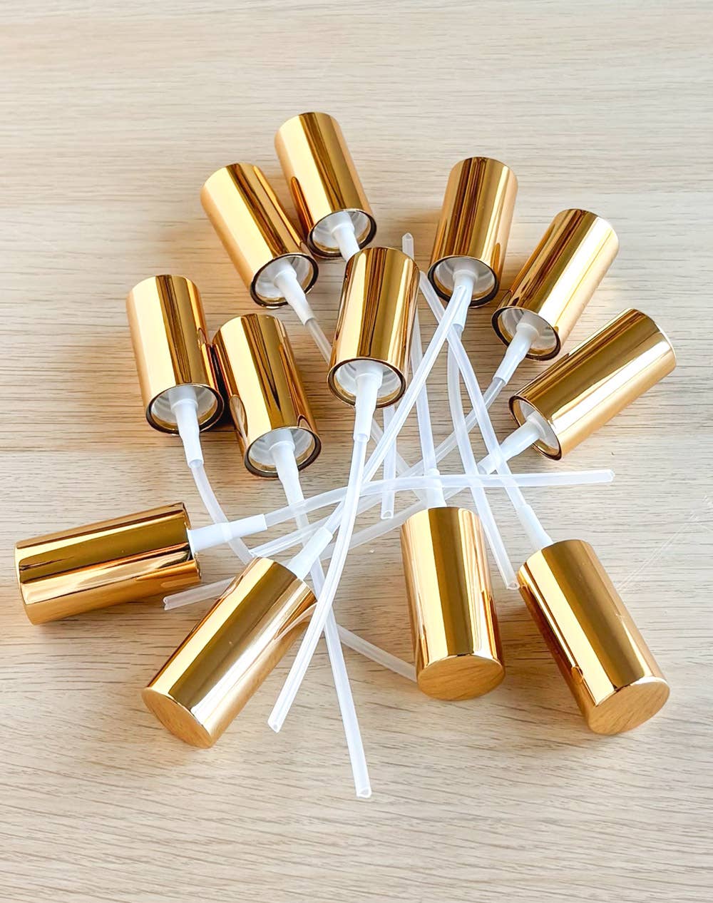 Mixie Market - Wholesale Spray Bottle - Gold Hyland Atomizer Mister | 12 pk14