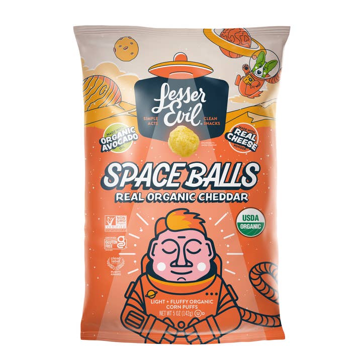 Space Balls, Real Cheese 5oz for wholesale by LesserEvil