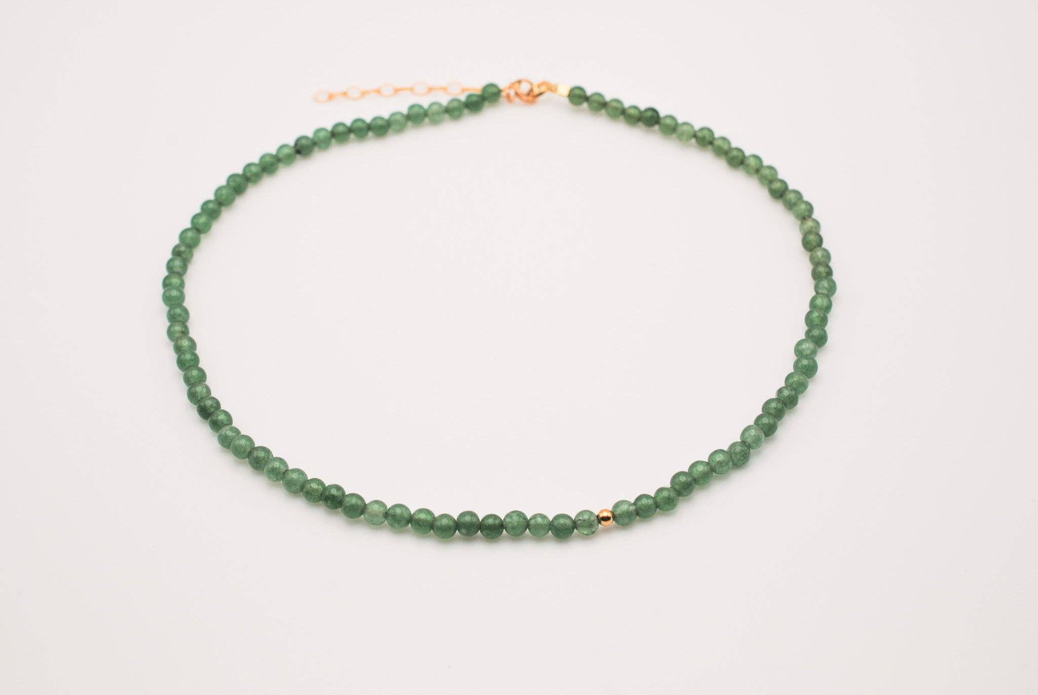 Ripple | Reiki Infused Jewelry - Wholesale Choker/Collar - Aventurine Solo Mini Choker4