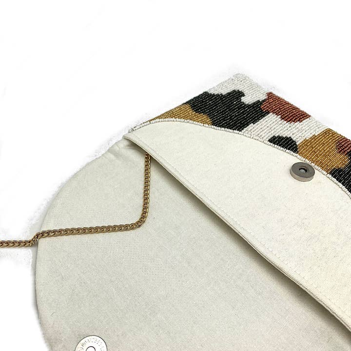 Ole - Wholesale Clutch Bag - Women's - Camo Beaded Women's Clutch Bag