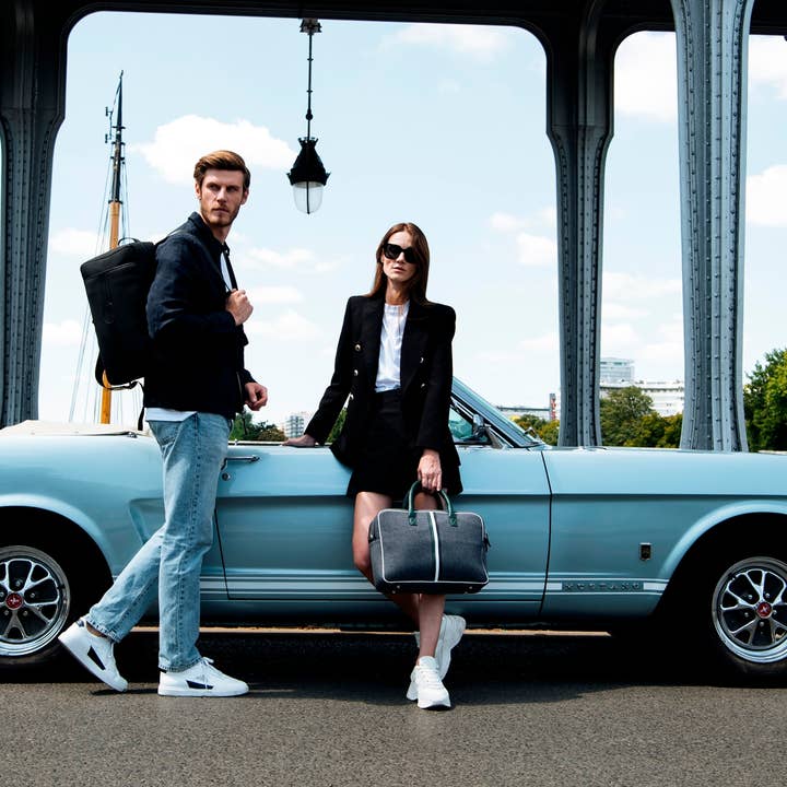 E2R PARIS – wholesale Datorväska - Unisex – Enzo SBB blå miljövänlig 15 tums bärbar väska2