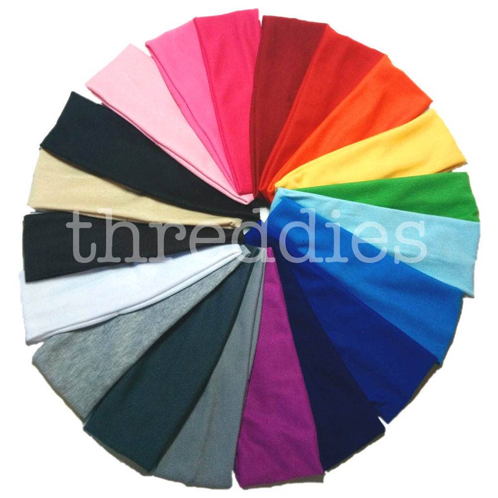 Threddies - Vendita all'ingrosso Fascia per capelli - Unisex - Fasce Elastiche in Misto Cotone16