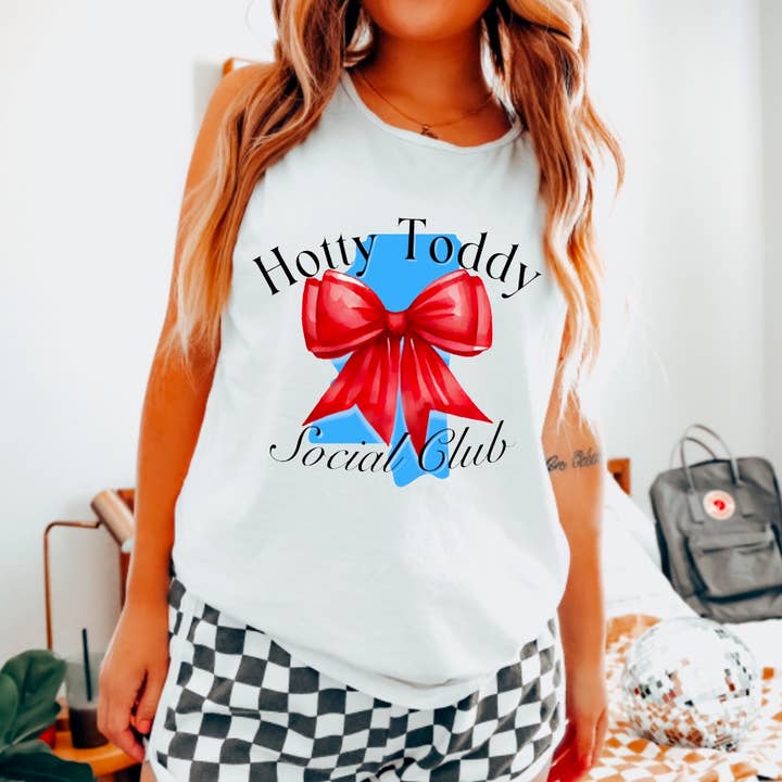 Débardeur Hotty Toddy Social Club Ole Miss Rebels Coquette pour la vente par Gia Gifts Boutique