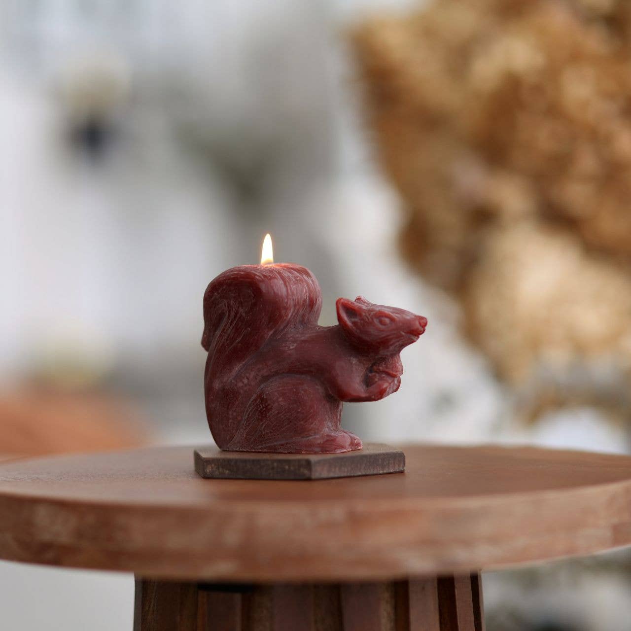 Big Dipper Wax Works - Wholesale Novelty Candle - Squirrel Candle – 100% Pure Beeswax – Hand-Sculpted3