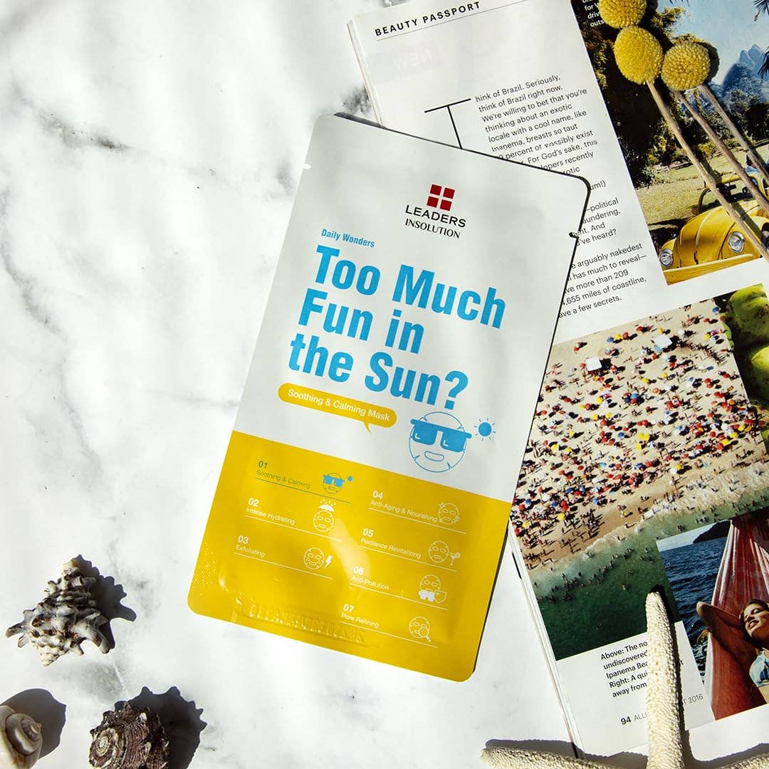 Leaders Cosmetics USA - Wholesale Skincare Face Mask - Daily Wonders Too Much Fun in the Sun? Mask6
