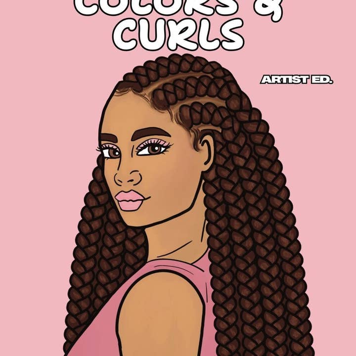 Colori e Ricci Vol 1 Edizione Artista Libro da Colorare per la vendita all'ingrosso da parte di Shea Design