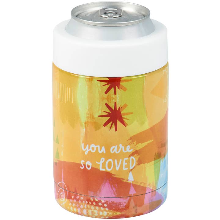 So Loved Can Cooler for wholesale by Primitives by Kathy