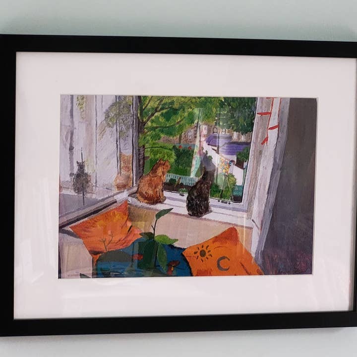 Sol et Luna pour la vente par Amabel Illustrations