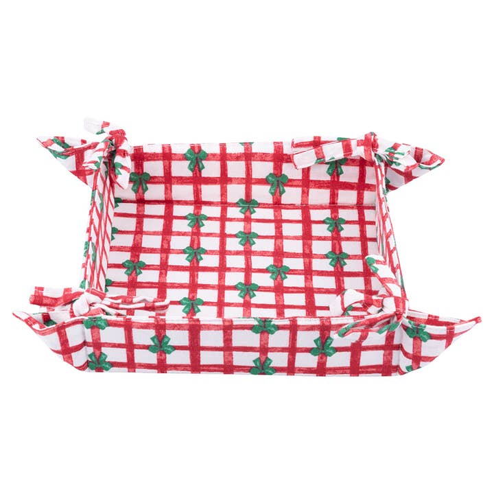 VdE Tivoli 1996 - Wholesale Ornament Set - XMAS FIOCCHI SET 3 TOWELS+BASKET C3