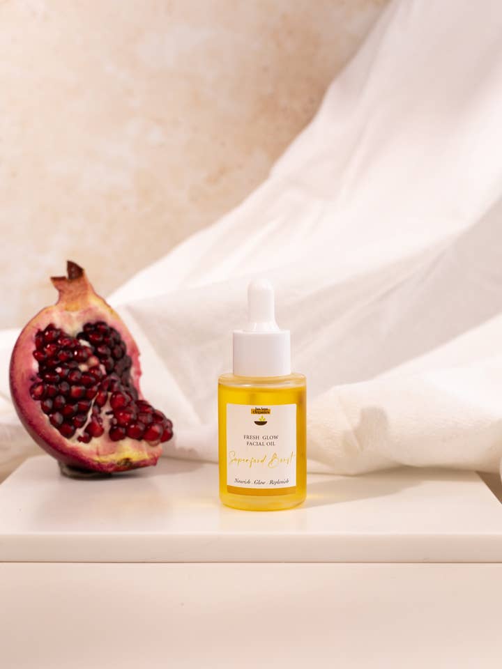 Fresh Glow Facial Oil for wholesale by JasAnn Organics